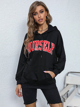 Sweatshirt im College-Stil mit Buchstabenprint