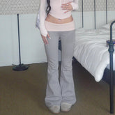 Low Waist Schlaghose