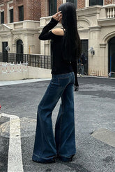 Low Waist Micro Flare Street Vibe Jeans