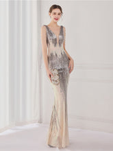 Pailletten-Trägerkleid