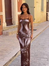 RUMII MAXIKLEID MIT BODY-PRINT