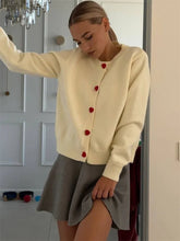 Strickmantel mit Rippenmuster und Patchwork-Design