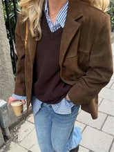 Wintermantel mit Reverstasche