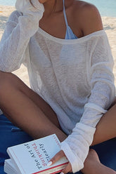 Sheer Relaxed Beach Cover Up