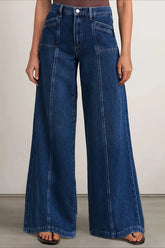 Stretch Bootcut Wide Leg Casual Jeans