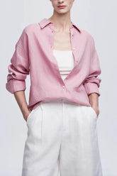 Pure Linen Everyday Blouse