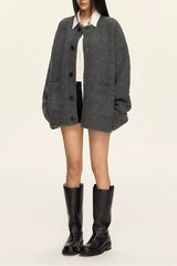 Loose Fit Knit Sweater