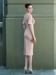 Kurzes, aufregendes, asymmetrisches Diamant-Abendkleid