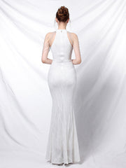 Elegantes langes Meerjungfrauen-Abendkleid 