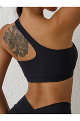 Ein-Schulter-Fitness-Yoga-BH