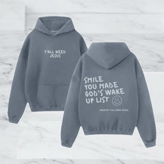 Hoodie mit Motivationsgrafikdruck