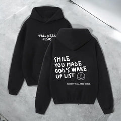 Hoodie mit Motivationsgrafikdruck