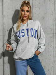 Trendiges Sweatshirt mit Buchstaben 
