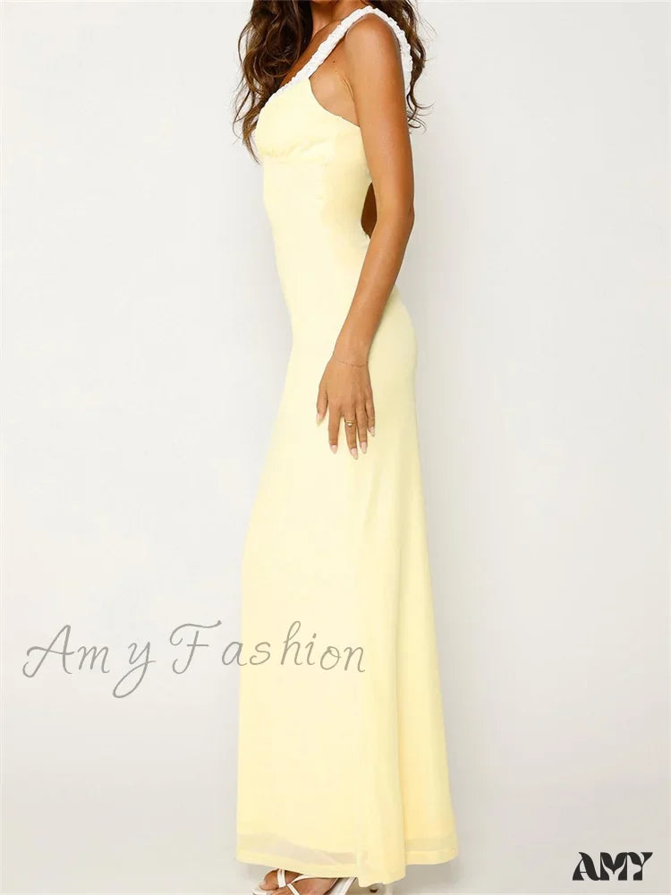 2024 Women Sleeveless V-Neck Backless Floral Print Patchwork Summer Cocktail Party Female Vestidos