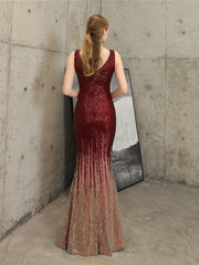 Paillettenbesetztes, hochwertiges Abendkleid 