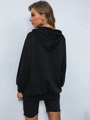 Sweatshirt im College-Stil mit Buchstabenprint 