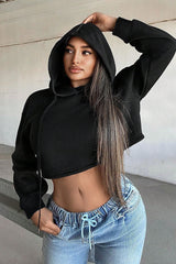 Trendiger Cropped-Hoodie