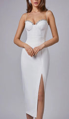 Trägerkleid, schmal geschnitten 