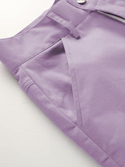 Lila, lockere Hose 