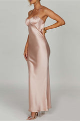 Neckholder-Rückenfreies, figurbetontes, sexy Partykleid