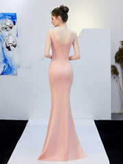 schlankes Abendkleid 