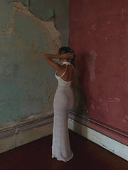 DIANA MAXIKLEID ELFENBEIN