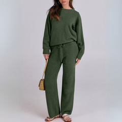 Flauschiges Fleece-Zweiteiler-Outfit