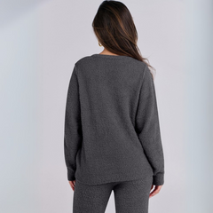 Flauschiges Fleece-Zweiteiler-Outfit