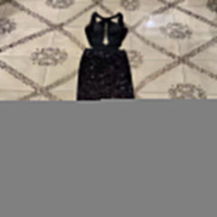 Ärmelloses Maxikleid mit Rundhalsausschnitt und Cut-outs, figurbetont, HT2694