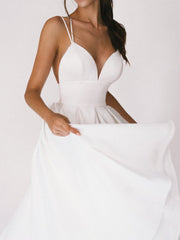 Neckholder-Abendkleid 