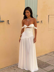 MUAII MAXIKLEID ELFENBEIN