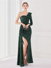 langes, schlankes Traum-Abendkleid 