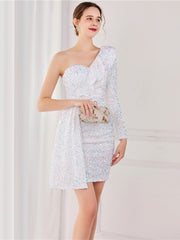 Pailletten-Kurzkleid 