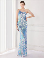 Pailletten-Abendkleid für Promi-Partys 