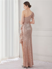 Traumhaftes, schlankes Party-Abendkleid 