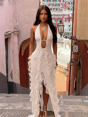 RHIAE MAXIKLEID WEISS