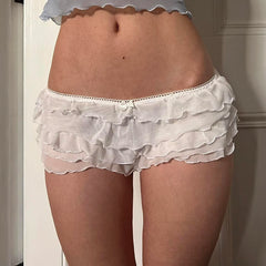 Viktorianische Shorts mit Polka-Dots