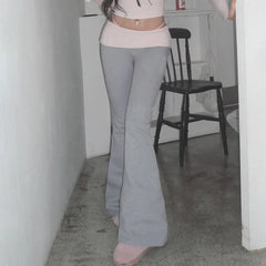 Low Waist Schlaghose