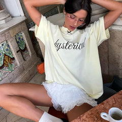 Weiße Lolita-Pettipants mit Rüschen