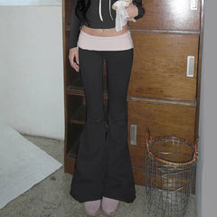 Low Waist Schlaghose
