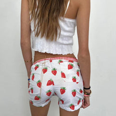 Leopard Low-Rise Y2K Short