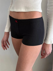 Jeansshorts mit Sternenmuster, knielang