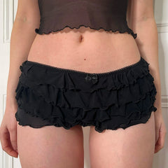 Viktorianische Shorts mit Polka-Dots