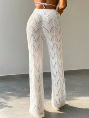 Strandhose aus Strickgewebe