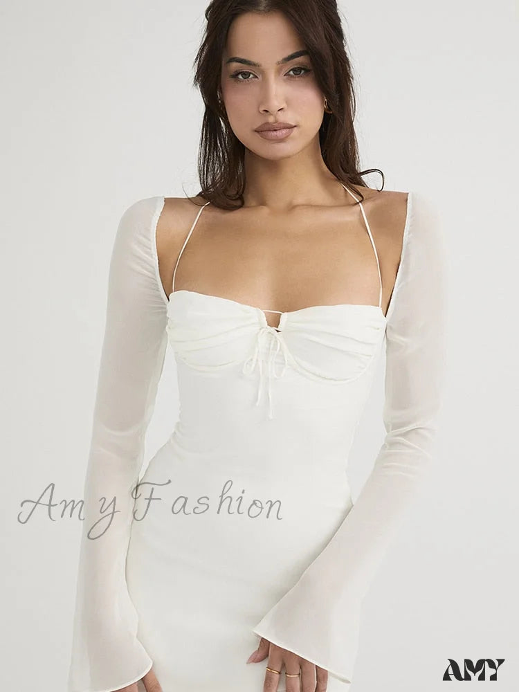 Amy Fashion - Arrivals Stretchy Mini Evening Club Night Dress