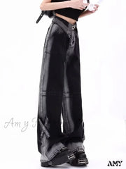 Amy Fashion - Vintage Harajuku Teenagers Y2K Aesthetic Clothing Autumn Baggy Clothes For Women’s