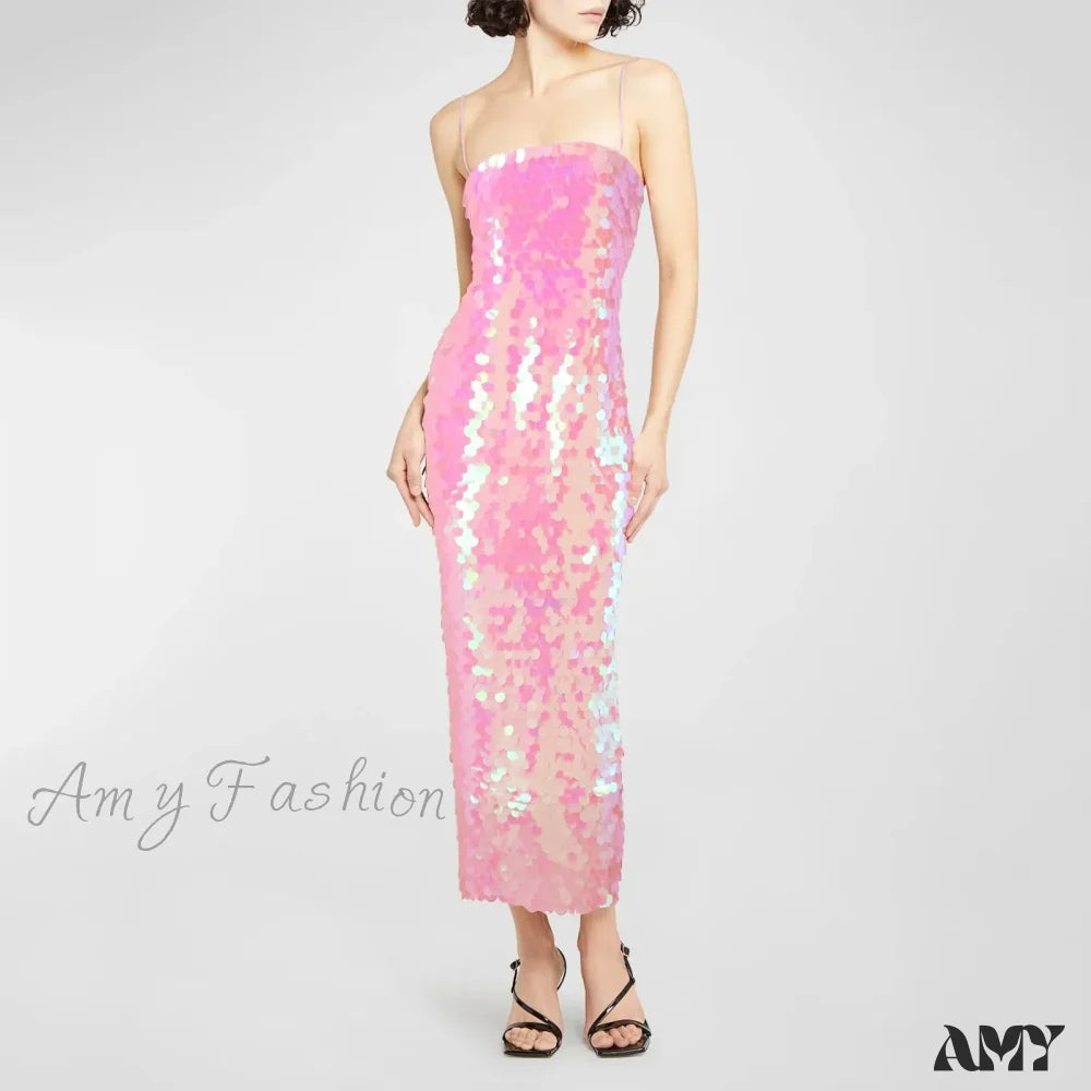 Colorblock Patchwork Long Sleeve Blazer Fashion Club Female Sequin Mini Party Vestidos Dress Pink /