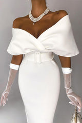 Ärmelloses, figurbetontes Partykleid mit Bandagenmuster