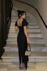 Strassbesetztes Bandagen-Partykleid