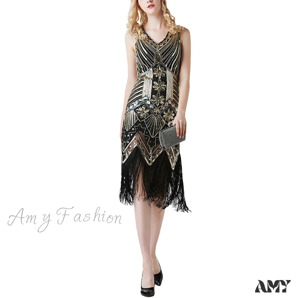 Sexy Suspender Slim Fit Sequin Evening Gown Long Summer Elegant Spaghetti Strap Party Dress Black /